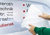 Autobeschriftung
